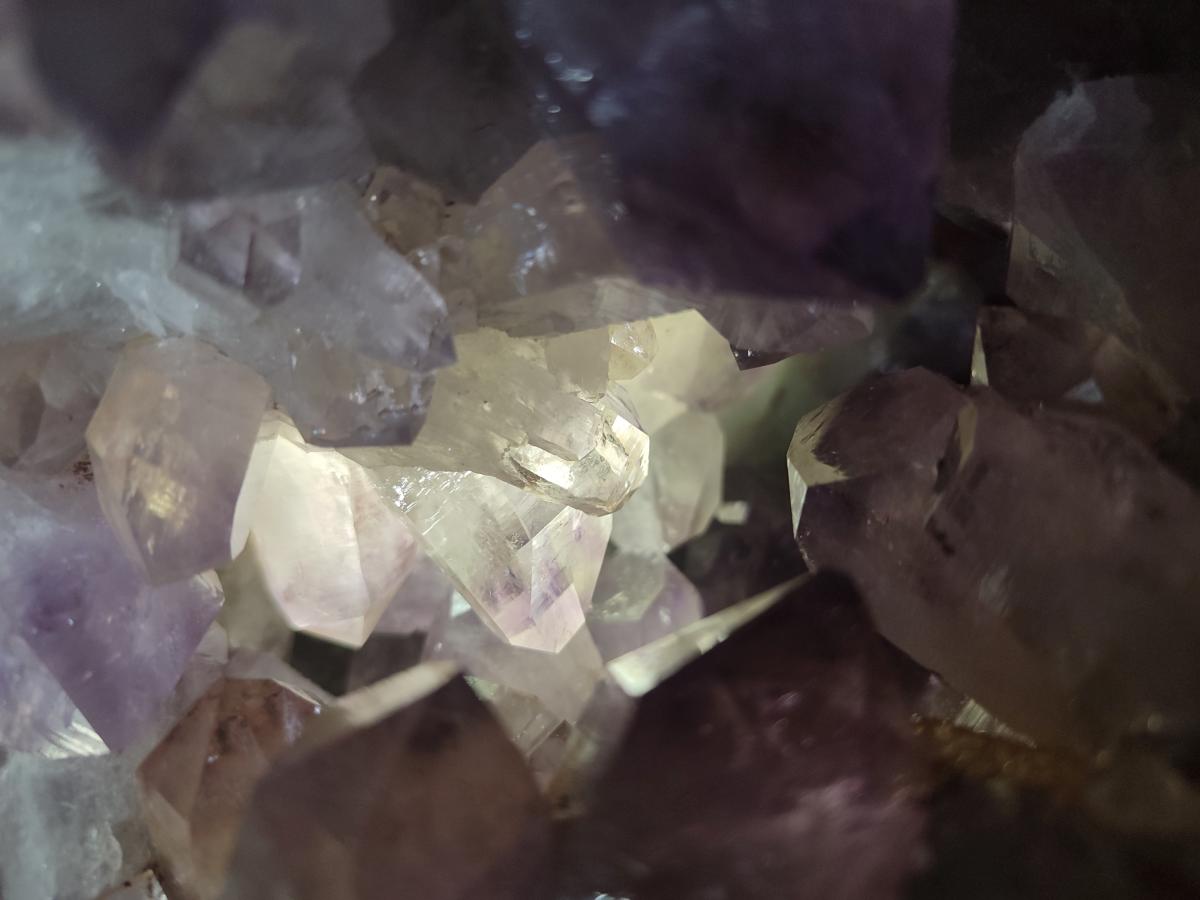 Natural XL Jacaranda Amethyst Cluster x 1 From Mumbwa, Zambia