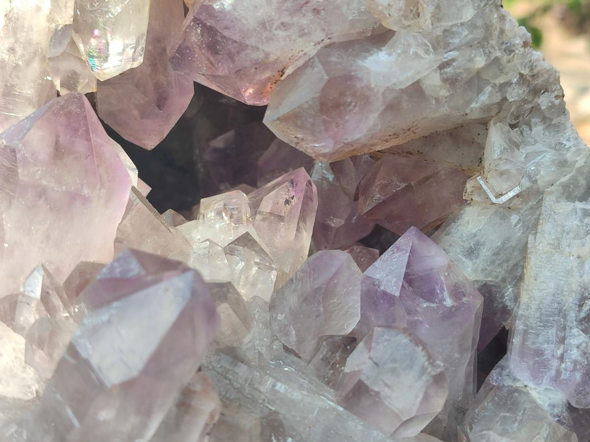 Natural XL Jacaranda Amethyst Cluster x 1 From Mumbwa, Zambia