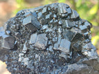 Natural Schorl Black Tourmaline Crystals and Clusters with Associated Minerals x 12 From Erongo, Namibia