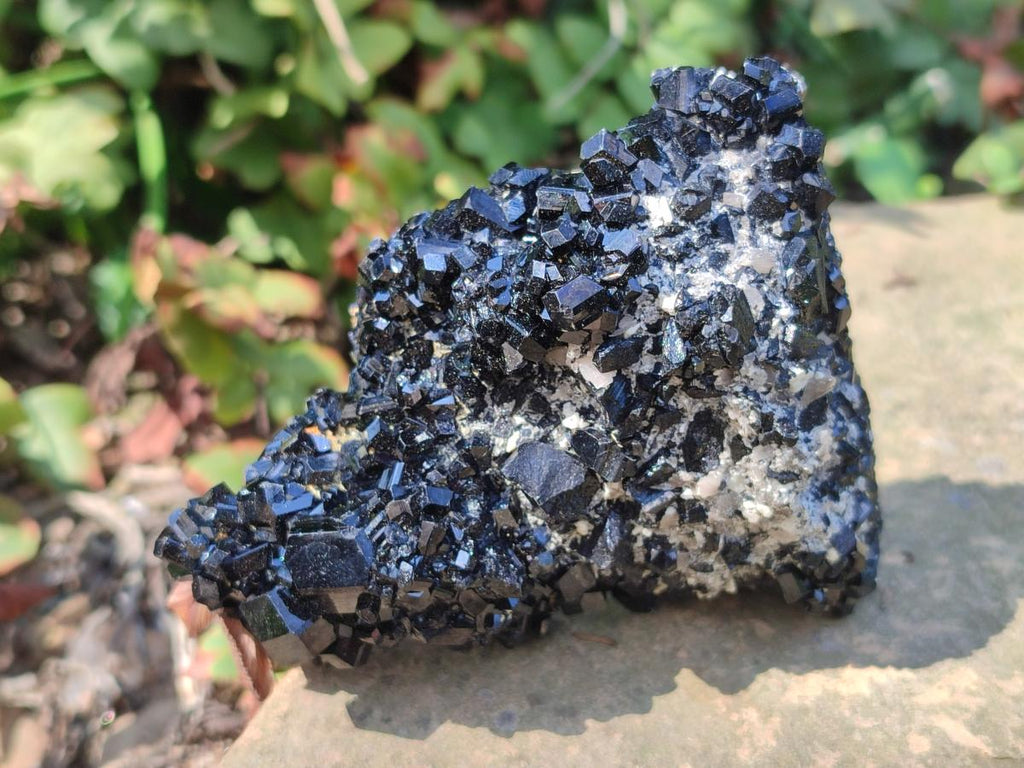 Natural Schorl Black Tourmaline Crystals and Clusters with Associated Minerals x 12 From Erongo, Namibia