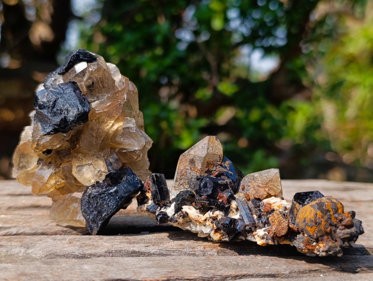 Natural Mix of Mineral Specimens x 12 From Erongo, Namibia