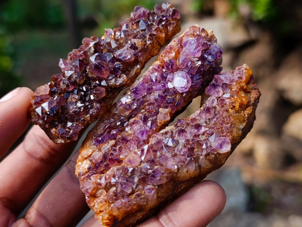 Natural Spirit Amethyst Clusters x 37 From Boekenhouthoek, South Africa