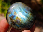 Polished Labradorite Palm Stones x 20 From Madagascar