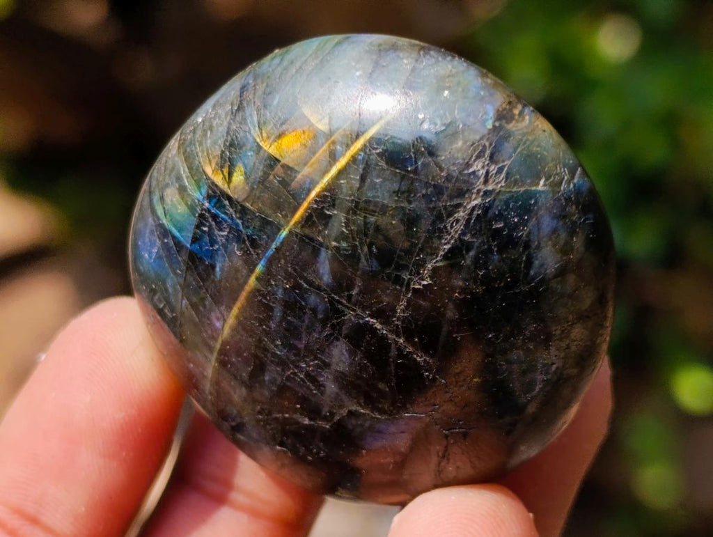 Polished Labradorite Palm Stones x 20 From Madagascar