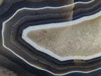 Polished One Side Red Shashe River Agate Nodules x 4 From Shashe River, Zimbabwe