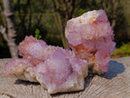 Natural Spirit Amethyst Clusters x 2 From Boekenhouthoek, South Africa