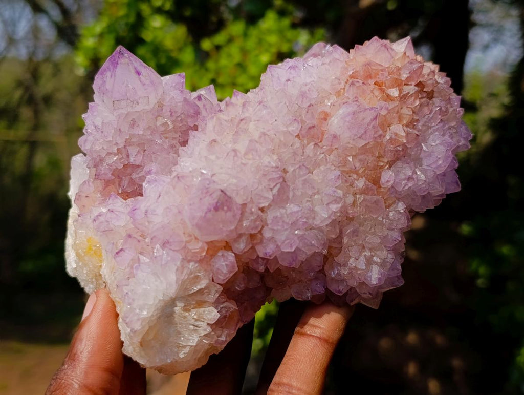 Natural Spirit Amethyst Clusters x 2 From Boekenhouthoek, South Africa