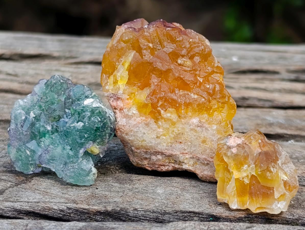 Natural Mix of Mineral Specimens x 34 From Namibia