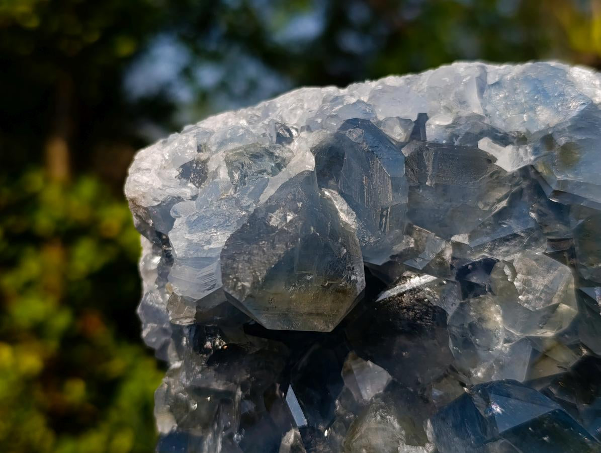 Natural Large Blue Celestite Specimen x 1 From Sakoany, Madagascar