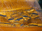 Polished Golden Tigers Eye Free Forms x 6 From Prieska, South Africa