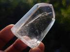 Polished Clear and Smokey Quartz Crystals x 12 From Madagascar