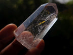 Polished Clear and Smokey Quartz Crystals x 12 From Madagascar