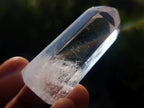 Polished Clear and Smokey Quartz Crystals x 12 From Madagascar