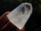 Polished Clear and Smokey Quartz Crystals x 12 From Madagascar