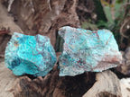 Natural Shattuckite Cobbed Specimens with Associated Minerals x 24 From Kaokoveld, Namibia