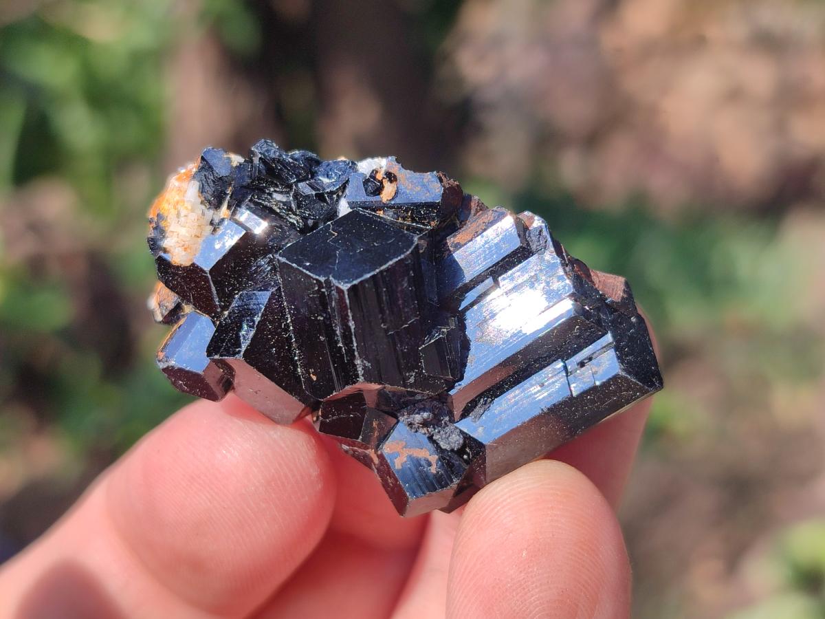 Natural Schorl Black Tourmaline Crystals x 150 From Erongo, Namibia