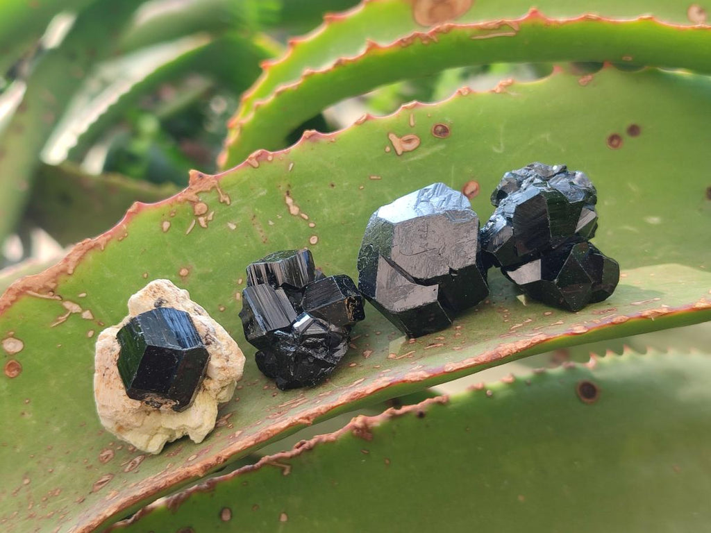 Natural Schorl Black Tourmaline Crystals x 150 From Erongo, Namibia