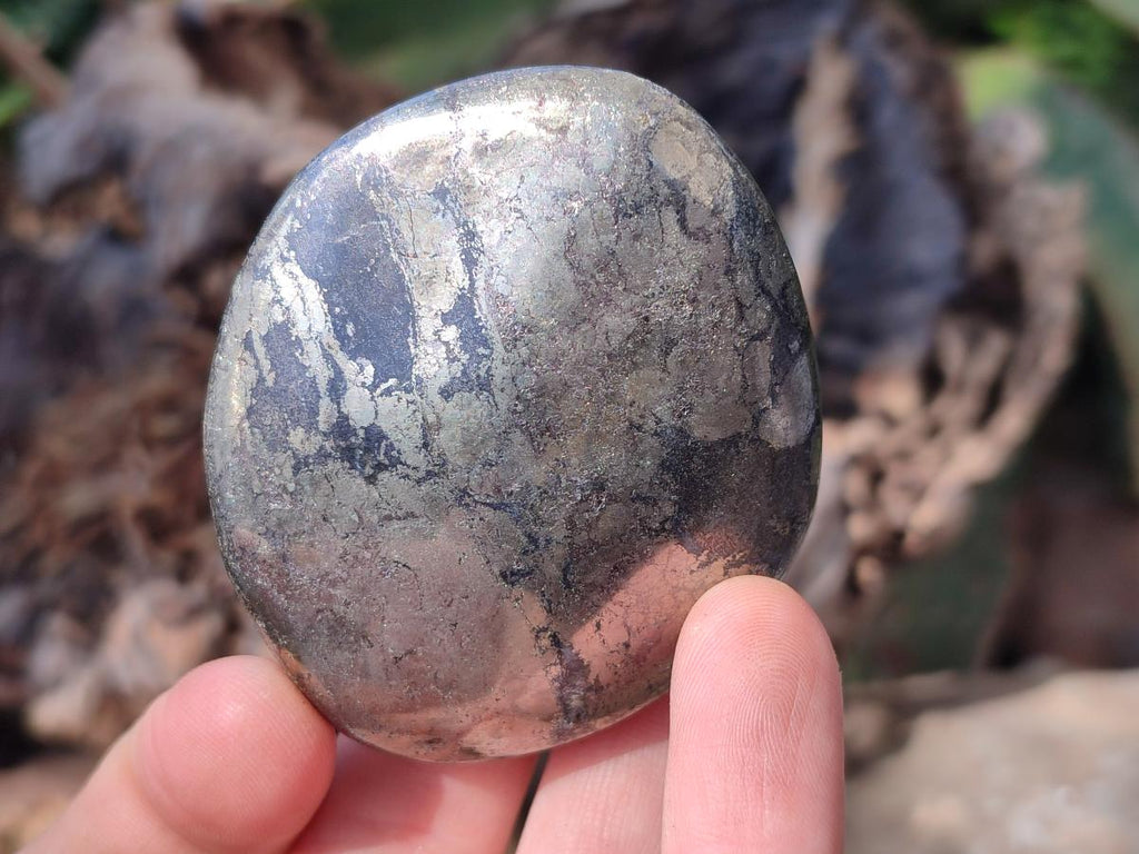 Polished Basalt Pharaoh Stone Free Forms x 12 From Iron Duke Mine, Zimbabwe