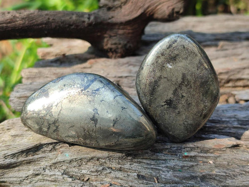 Polished Basalt Pharaoh Stone Free Forms x 12 From Iron Duke Mine, Zimbabwe
