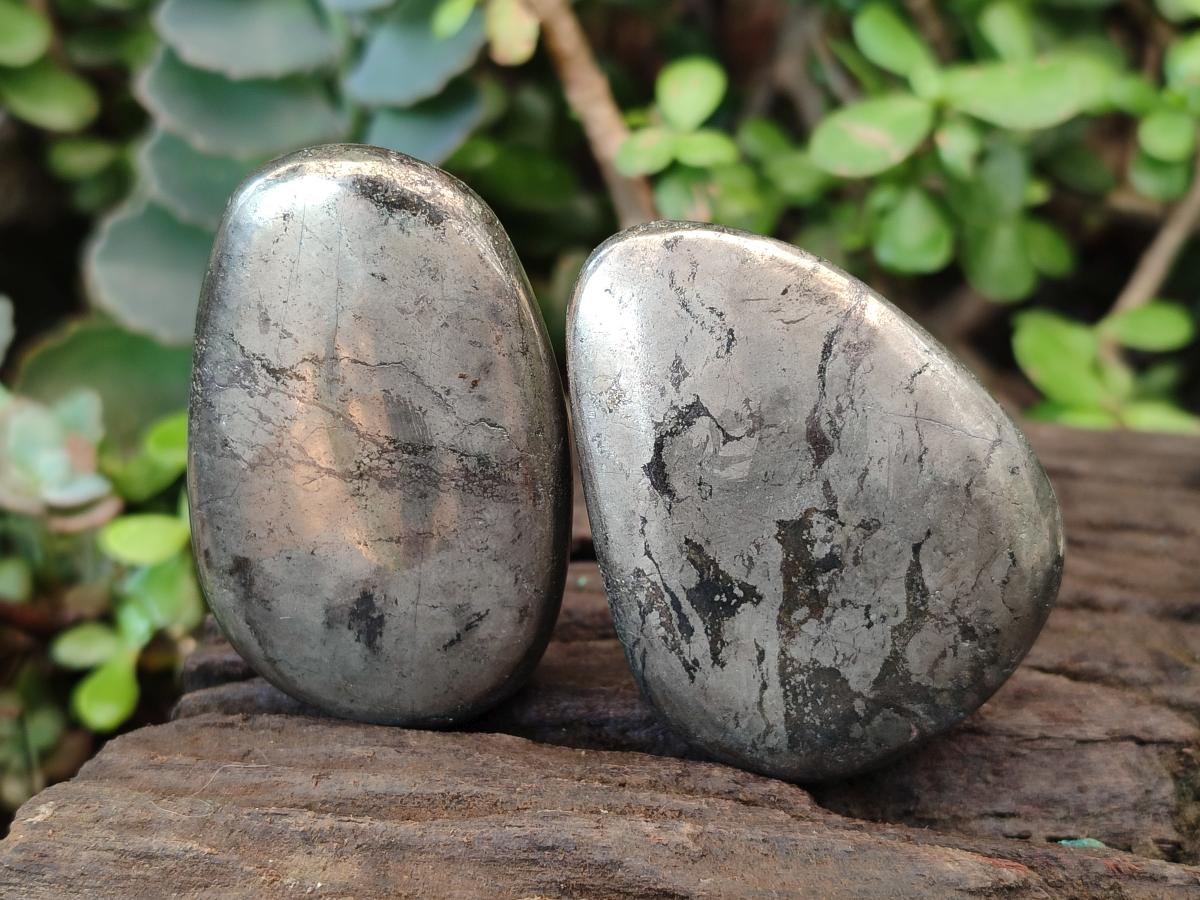 Polished Basalt Pharaoh Stone Free Forms x 12 From Iron Duke Mine, Zimbabwe