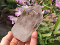 Polished Smokey Wispy Phantom Quartz Crystals x 3 From Anjozorobe, Madagascar