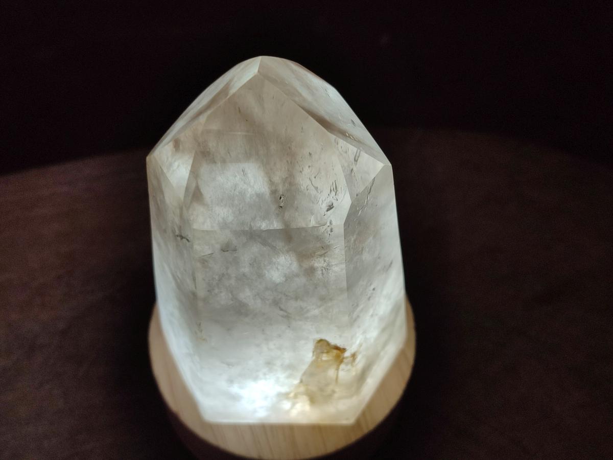 Polished Smokey Wispy Phantom Quartz Crystals x 3 From Anjozorobe, Madagascar