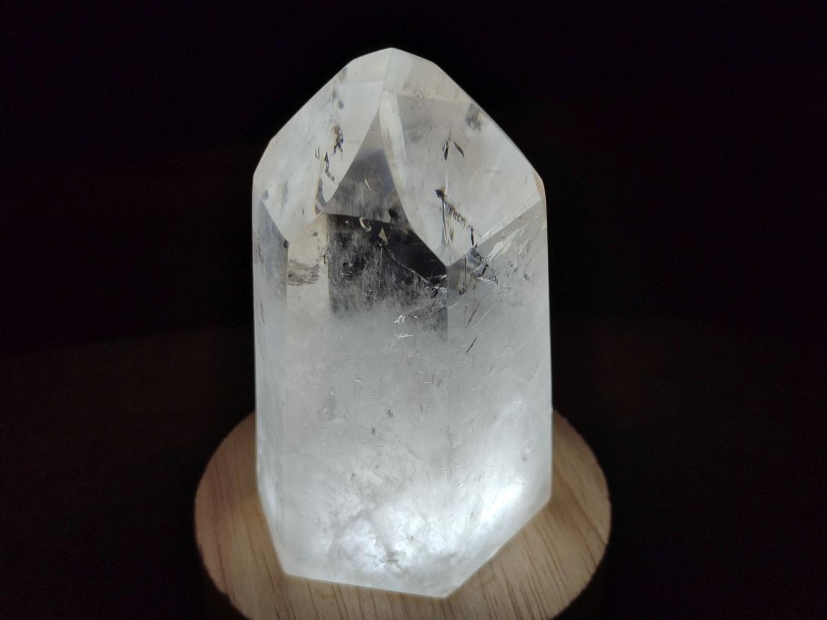 Polished Smokey Wispy Phantom Quartz Crystals x 3 From Anjozorobe, Madagascar