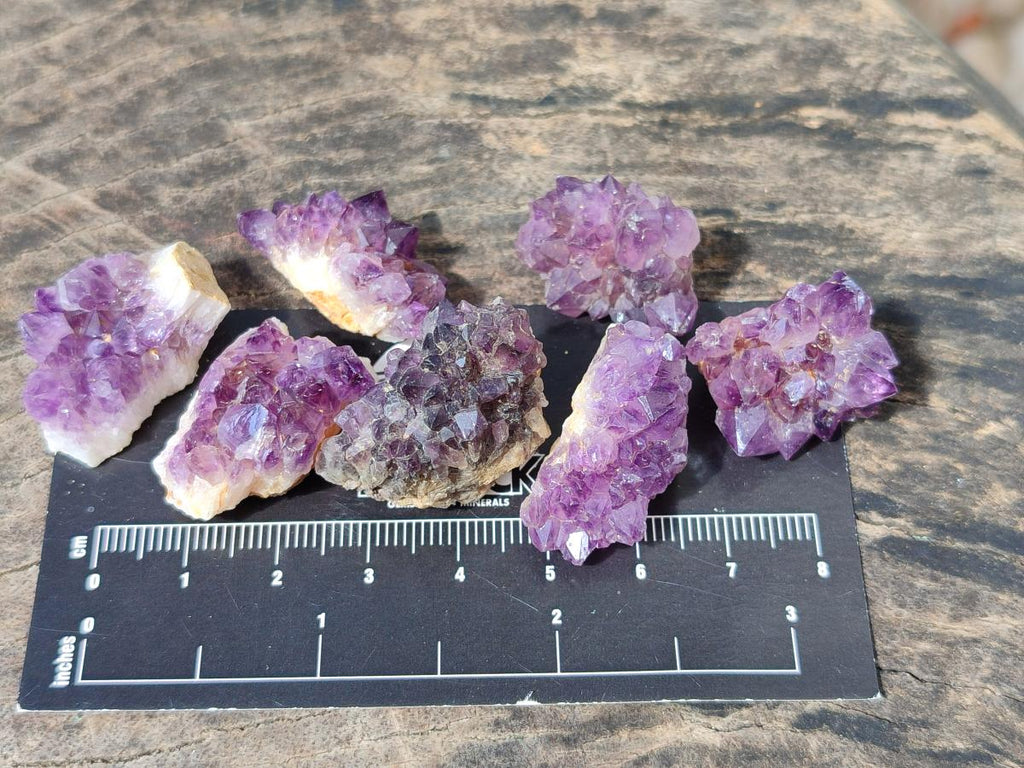 Natural Dark Purple Amethyst Clusters x 151 From Boekenhouthoek, South Africa