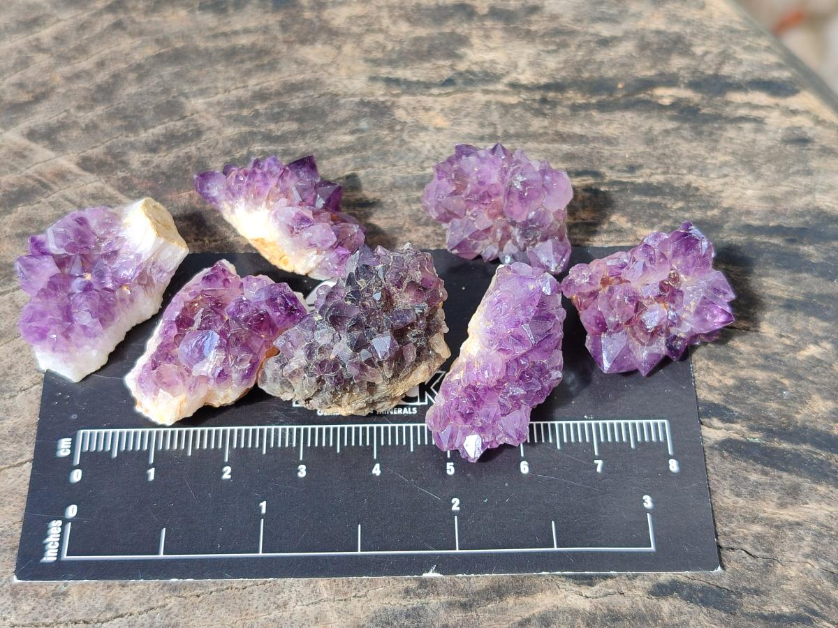 Natural Dark Purple Amethyst Clusters x 151 From Boekenhouthoek, South Africa