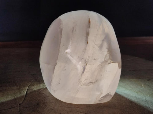 Polished Large Gemmy Rose Quartz Standing Display Piece x 1 From Madagascar