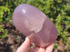 Polished Large Gemmy Rose Quartz Standing Display Piece x 1 From Madagascar