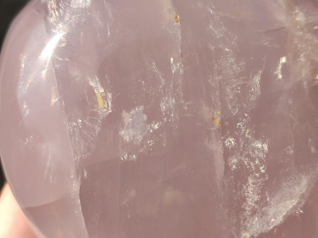 Polished Large Gemmy Rose Quartz Standing Display Piece x 1 From Madagascar