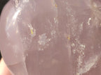 Polished Large Gemmy Rose Quartz Standing Display Piece x 1 From Madagascar