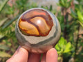 Polished Polychrome Jasper Spheres x 6 From Androka, Madagascar