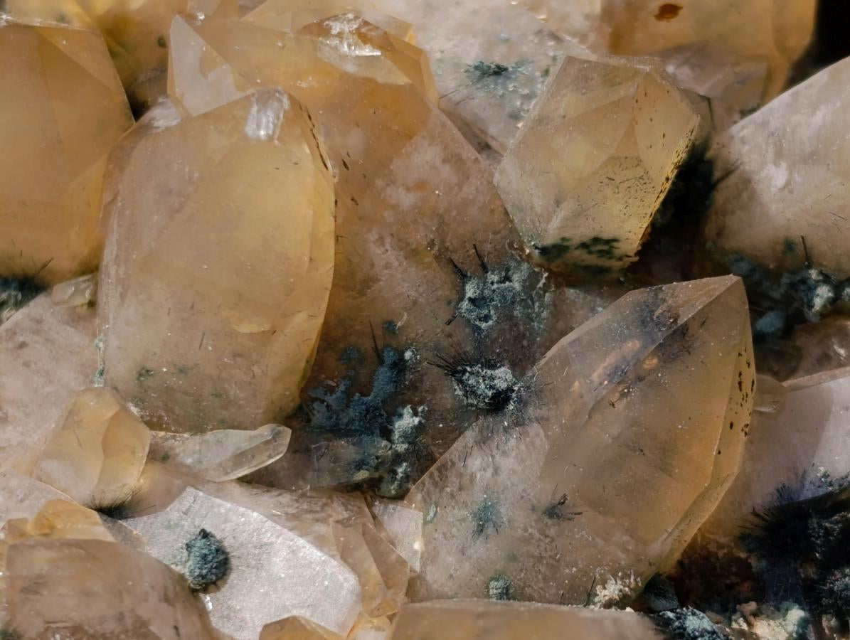 Natural Mix of Smokey Quartz Specimens with Inclusions x 2 From Erongo, Namibia