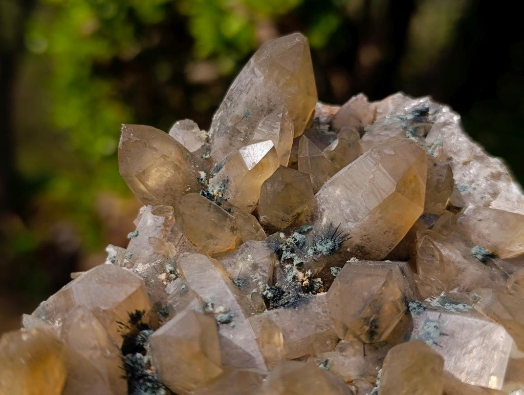 Natural Mix of Smokey Quartz Specimens with Inclusions x 2 From Erongo, Namibia