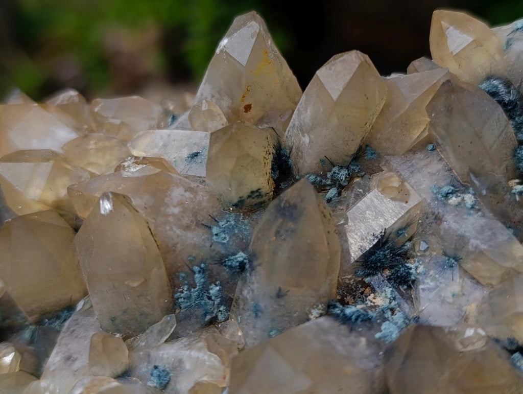 Natural Mix of Smokey Quartz Specimens with Inclusions x 2 From Erongo, Namibia