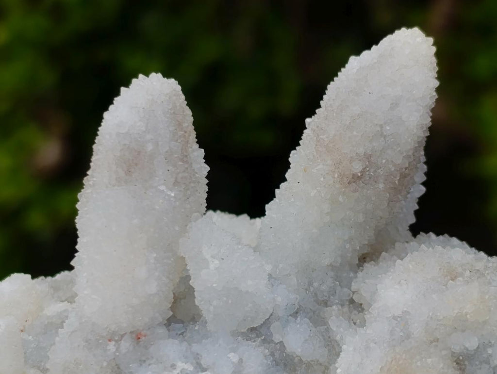 Natural Drusy Quartz Coated Calcite Crystal and Cluster Specimens x 8 From Albert's Mountain, Lesotho