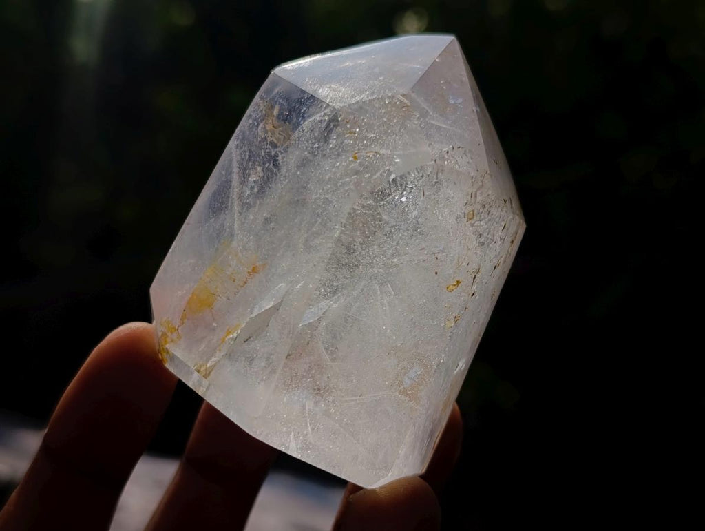 Polished Clear Quartz Crystals x 4 From Madagascar