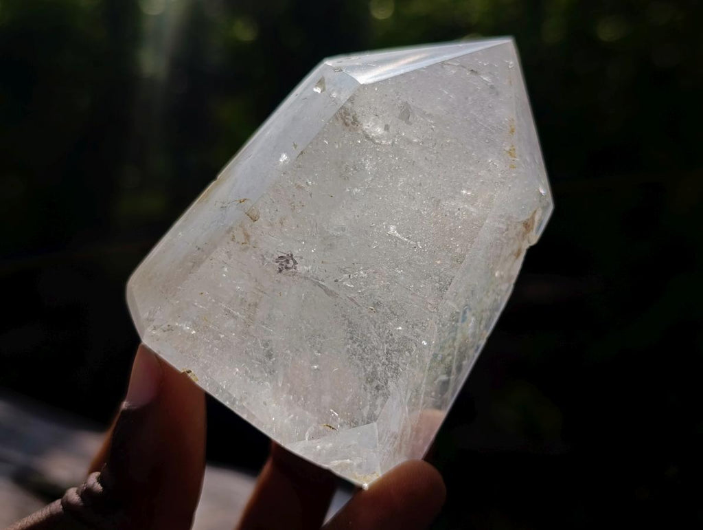 Polished Clear Quartz Crystals x 4 From Madagascar