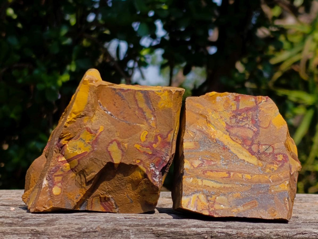 Natural Nguni Jasper Cobbed Specimens x 12 From Northern Cape, South Africa