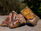 Natural Nguni Jasper Cobbed Specimens x 12 From Northern Cape, South Africa