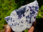 Polished One Side Lithium Silver Leaf Lepidolite Specimens x 12 From Zimbabwe