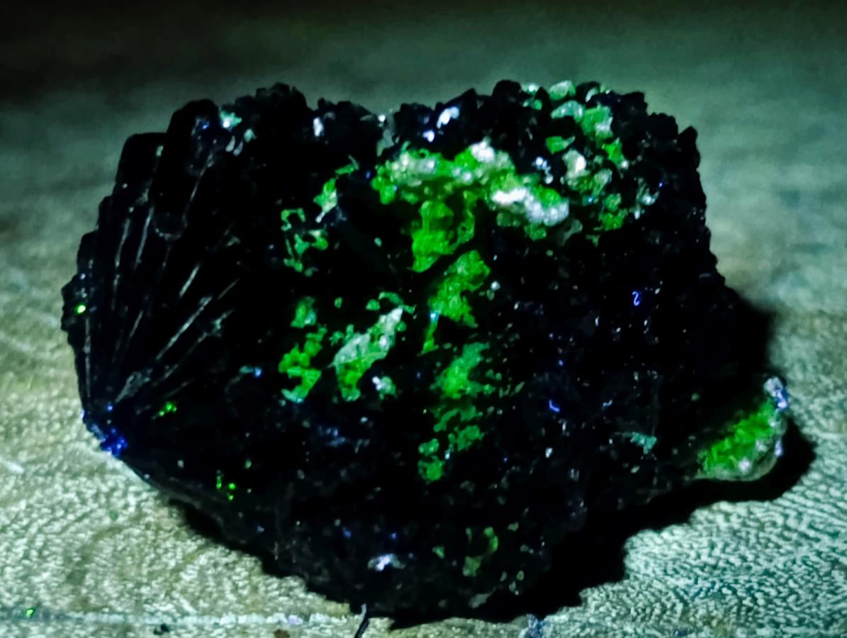 Natural Schorl Black Tourmaline Specimens with Associated Minerals x 35 From Erongo, Namibia