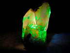 Natural Smokey Quartz Crystals with Schorl Black Tourmaline and Hyalite Opal x 2 From Erongo, Namibia