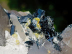 Natural Smokey Quartz Crystals with Schorl Black Tourmaline and Hyalite Opal x 2 From Erongo, Namibia