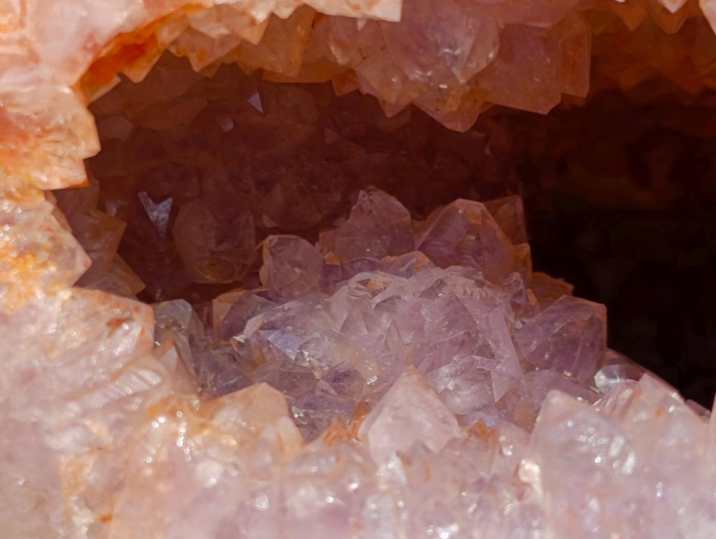 Polished and Natural Large Agate Amethyst Geode x 1 From Maintirano, Madagascar