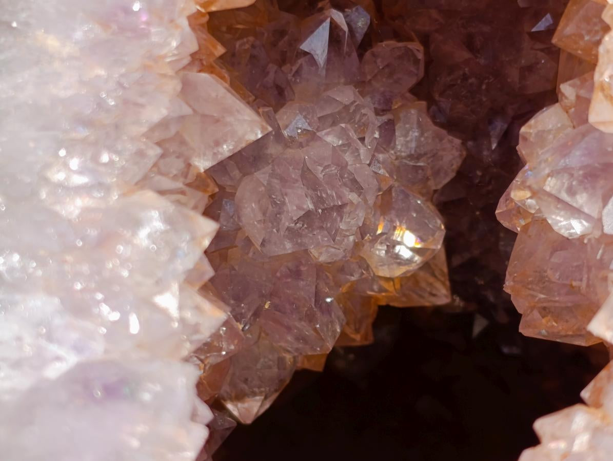 Polished and Natural Large Agate Amethyst Geode x 1 From Maintirano, Madagascar