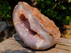 Polished and Natural Large Agate Amethyst Geode x 1 From Maintirano, Madagascar