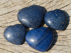 Polished Mini Lazulite Jewellery Size Gemstone Hearts x 35 From Madagascar